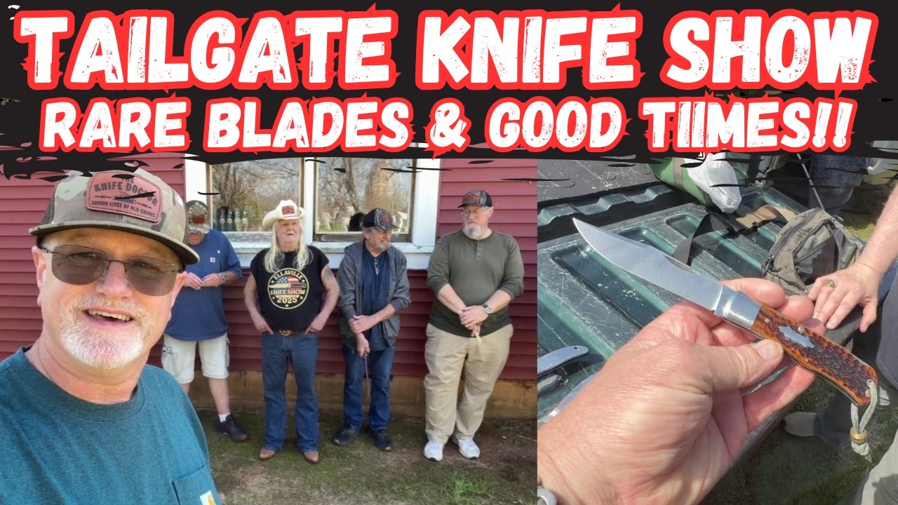 Rare Blades & Truck Beds: The Ultimate Tailgate Knife Show!