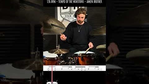 The Amen Break - Slow, Medium & Fast / #shorts