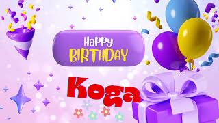 Download Lagu koga Happy birthday _Happy birthday koga happy birthday to you happy birthday song MP3