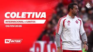 Entrevista coletiva | Internacional x Santos