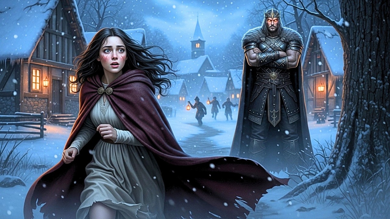 She Fled Her Village at Midnight—But the Alpha King Was Waiting at the Forest’s Edge