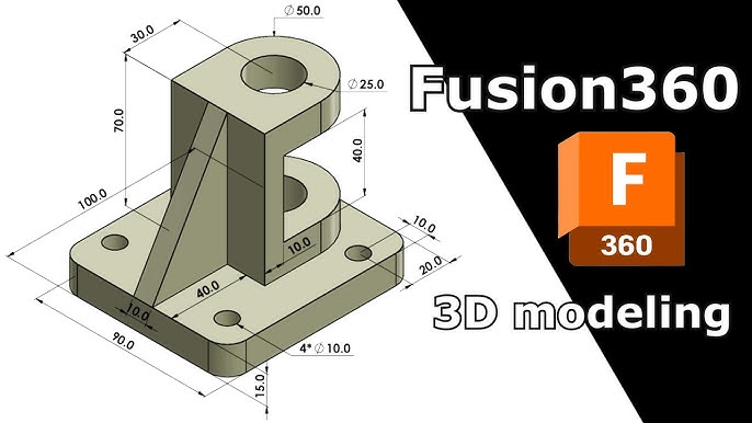 Fusion 360 Tutorial: Basic 3D Modeling for Beginners