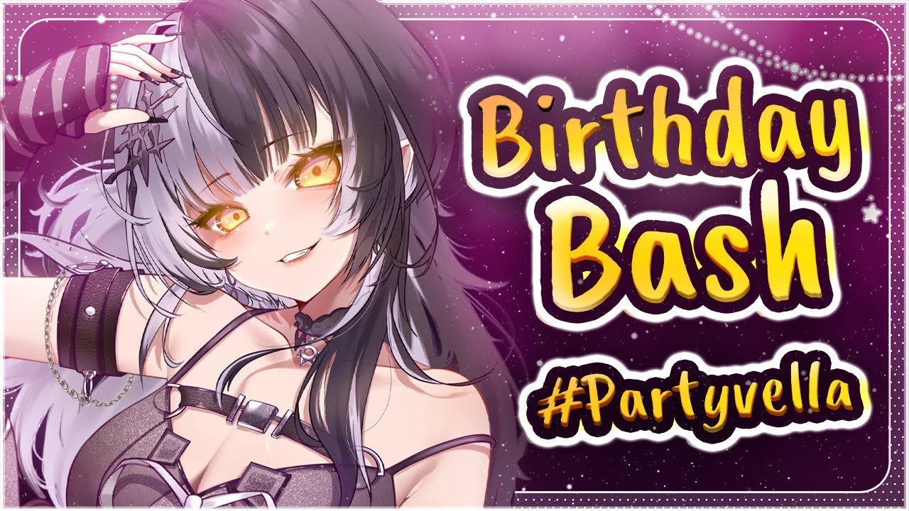 3D BIRTHDAY EVENT】Dinner Party After Karaoke 🍰 #partyvella - YouTube