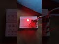Automatic night lamp model using LDR AND LED Arduino IOT