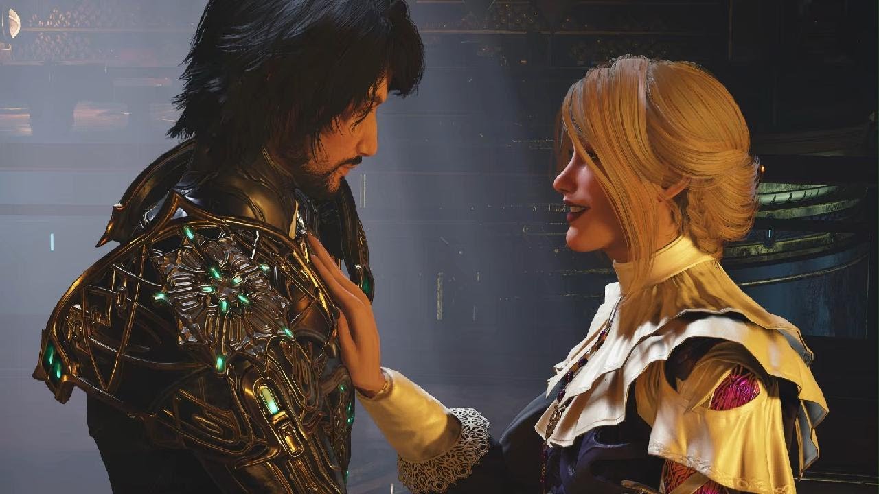 Warframe - Marie Leroux Kiss Scene