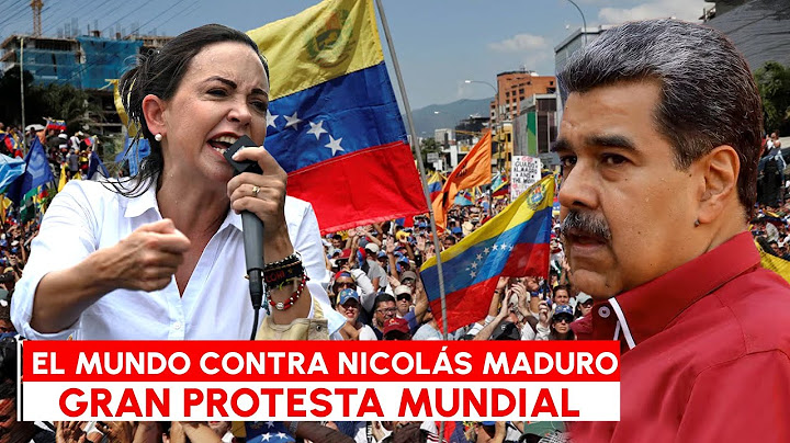 En Vivo: 🔴Gran protesta mundial #Venezuela por la verdad