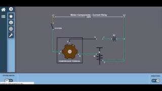 Current Relay Interactive Wiring Diagram HVAC Electricity