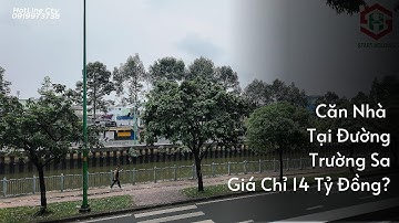 Bán nhà mới siêu phẩm đường Trường Sa. Công nhận: 56,2m2. Giá bán: 14 tỷ