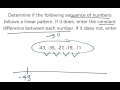 Constant Differences in Sequences