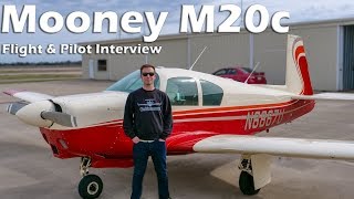 Mooney M20c - Flight and Pilot Interview