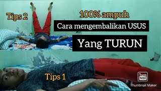 TURUN BEROK || CARA MENGATASI USUS YANG TURUN KE BUAH ZAKAR