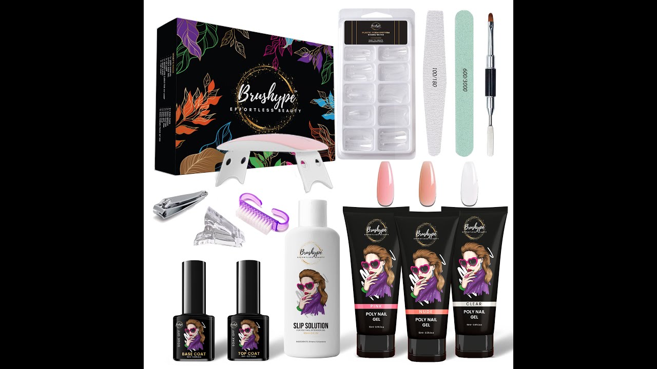 Brushype AllInOne Polygel Nail Kit YouTube