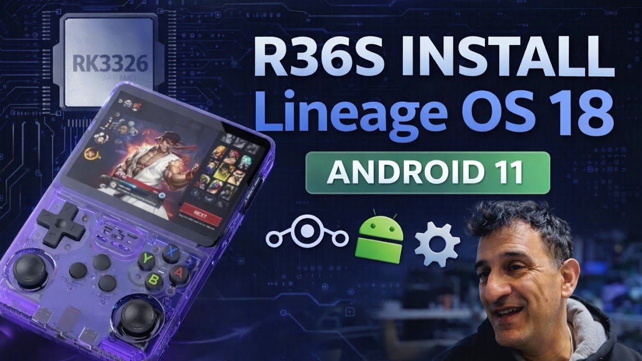 R36S Install Lineage OS18 - Android 11