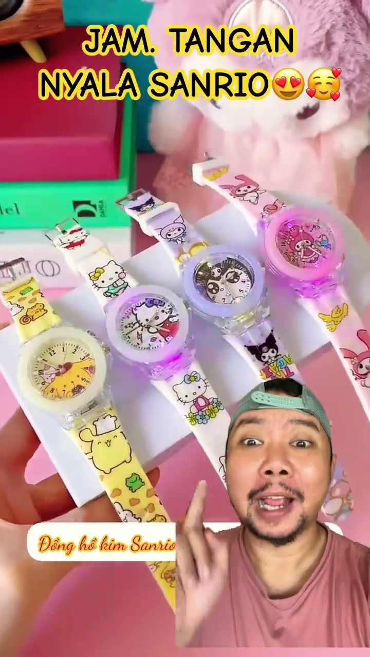 JAM TANGAN SANRIO SEMUA LUCU!!!???? #sanrio #watch #shortsfeed #comedy #funny