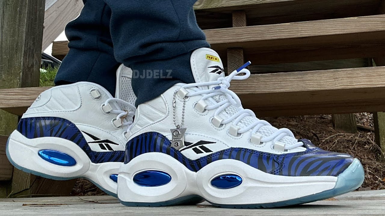 Allen Iverson's Reebok Question Mid 'Blue Toe' sneakers to be re