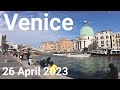 Venice walking tour 26 April 2023
