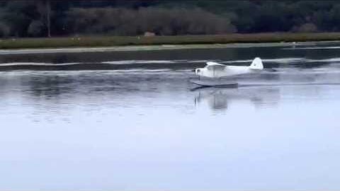 1/3 scale Cub on floats