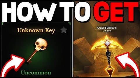 How To USE UNKNOWN KEY in THE FORGE! Roblox