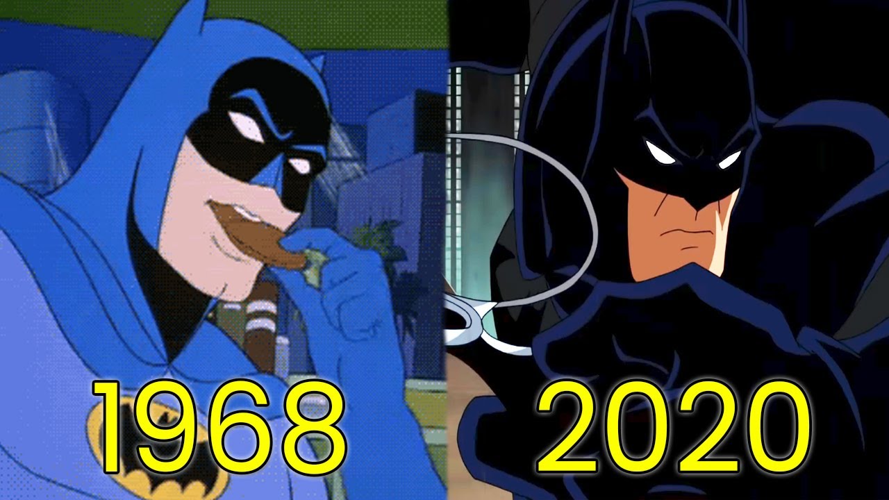 Evolution of Batman in Cartoons (1968-2020) - YouTube