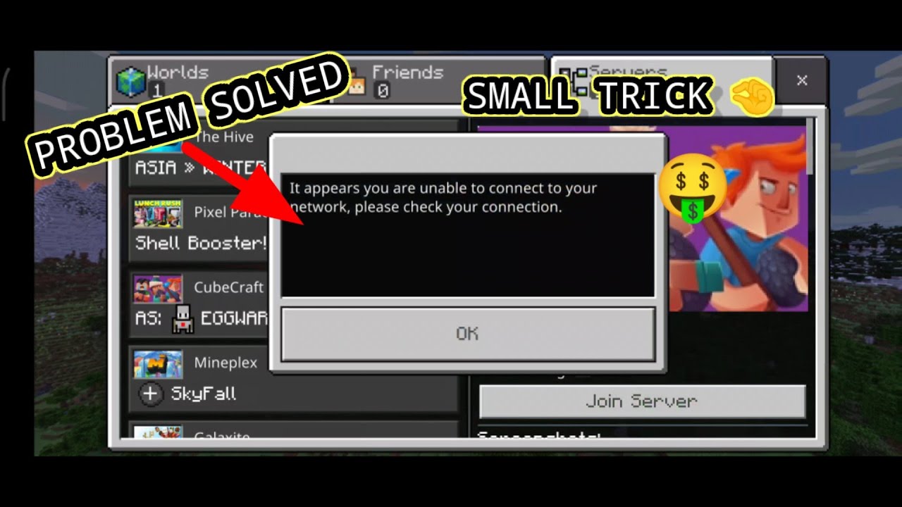 Minecraft connecting to internet connection problem solve | Minecraft ...