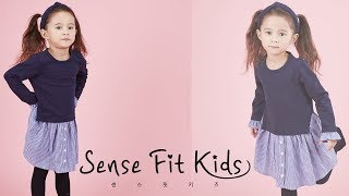SenseFit Kids Girls Princess Toddler Flower Casual Floral Swing Dresses