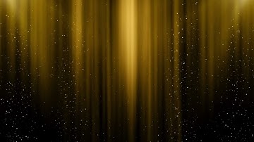 Golden Particles Shiny looped seamless Animated Background | Stock Footage