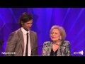 Alex Pettyfer, Betty White, and Cloris Leachman Come Out for Equality at the #glaadawards