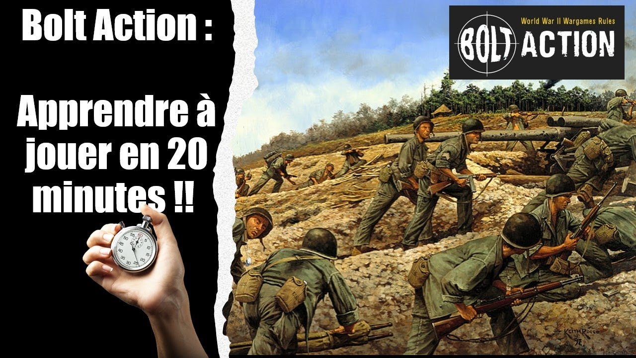 Partie Démo : apprendre à jouer à Bolt Action en 20 minutes