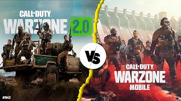 Warzone Mobile VS Warzone 2.0 PC | Side by Side Comparison | Call of Duty Warzone Mobile VS PC