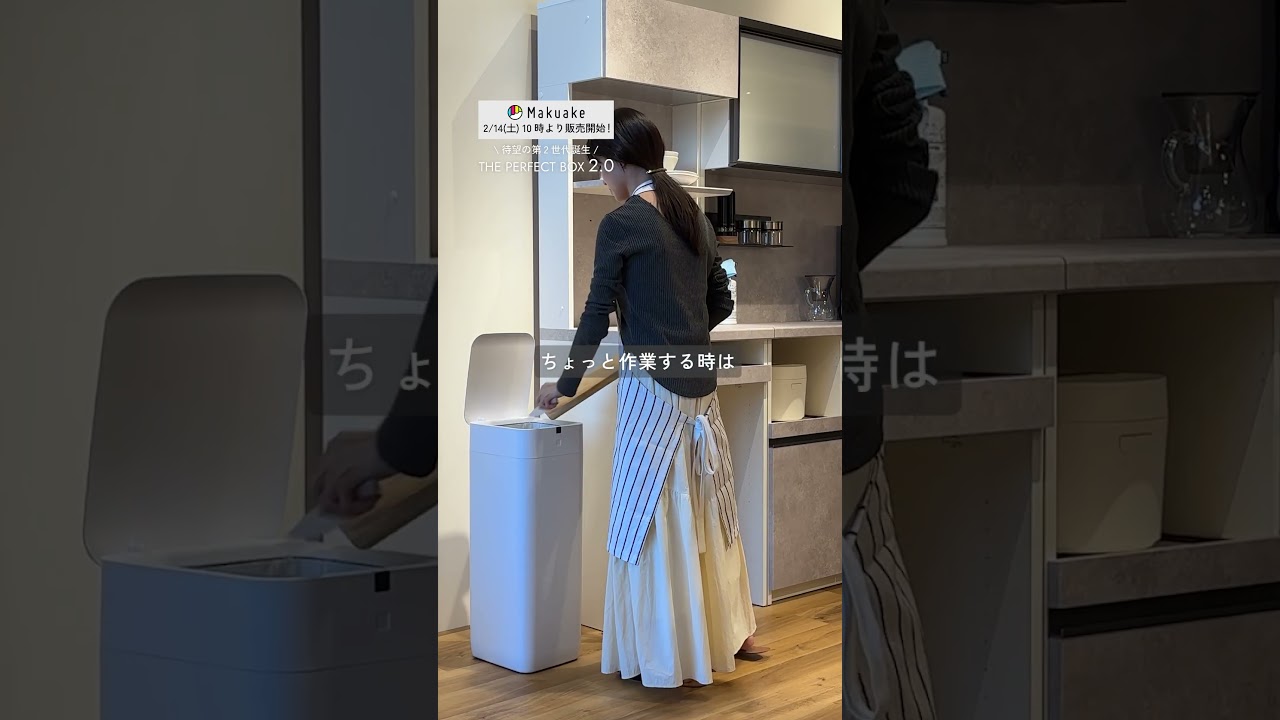 Introducing the new, fully automatic trash can 