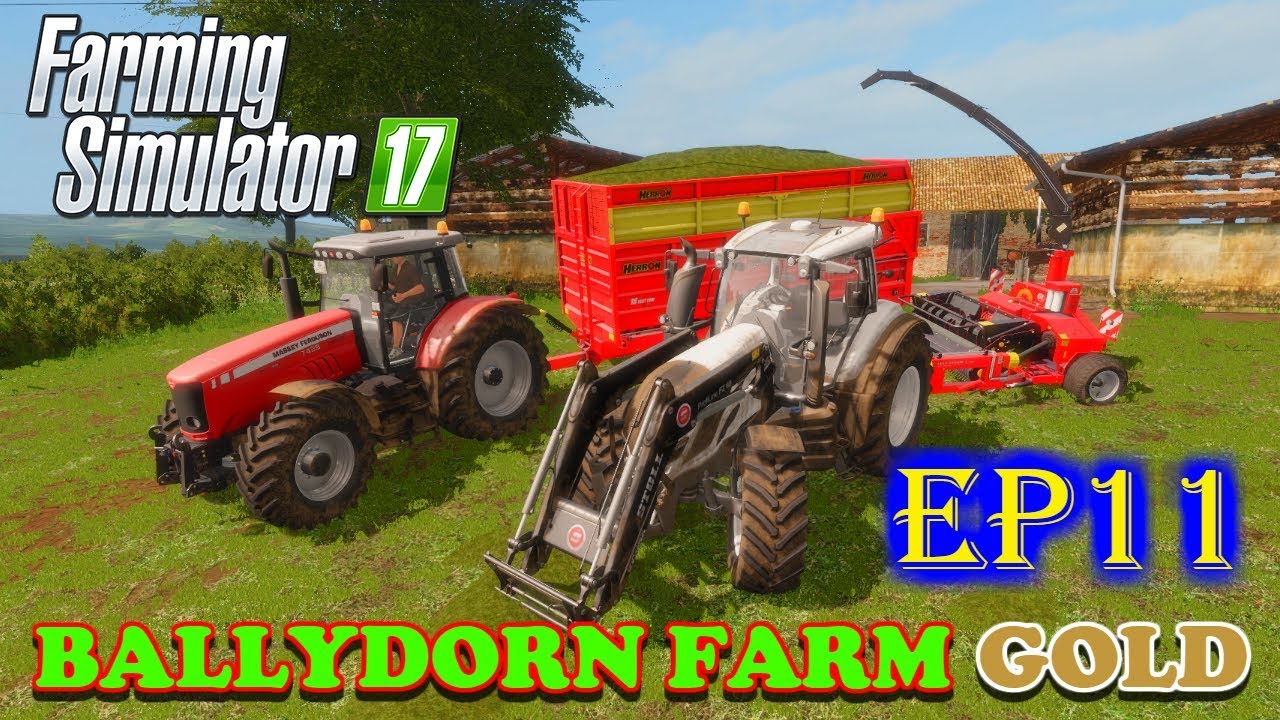 Farming Simulator 17 | Ballydorn Farm Gold | Timelapse | Episode 11