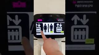 temi navigating visitors at MadaTech museum in Israel