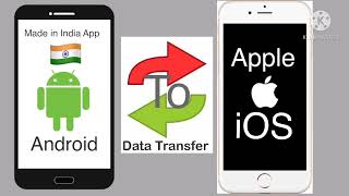 How to data Transfer for free iPhone to Android mobile game video image content in Hindi screenshot 3