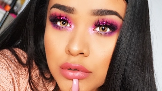 Bright Pink Valentines Day | Makeup Tutorial