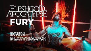 Eugene Ryabchenko - Fleshgod Apocalypse - Fury (drum playthrough)