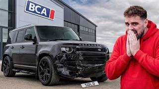 I BOUGHT A CHEAP HYBRID DEFENDER FROM AUCTION WITH PROBLEMS!