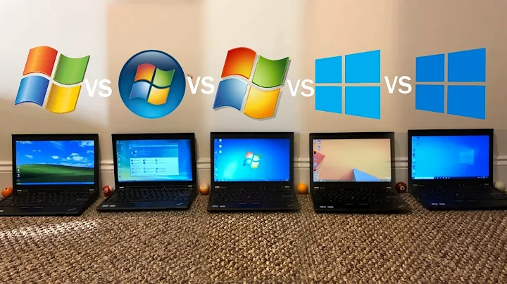 Windows XP vs Vista vs 7 vs 8.1 vs 10 | Speed Test