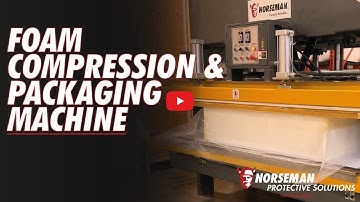 Foam Compression and Packaging Machine