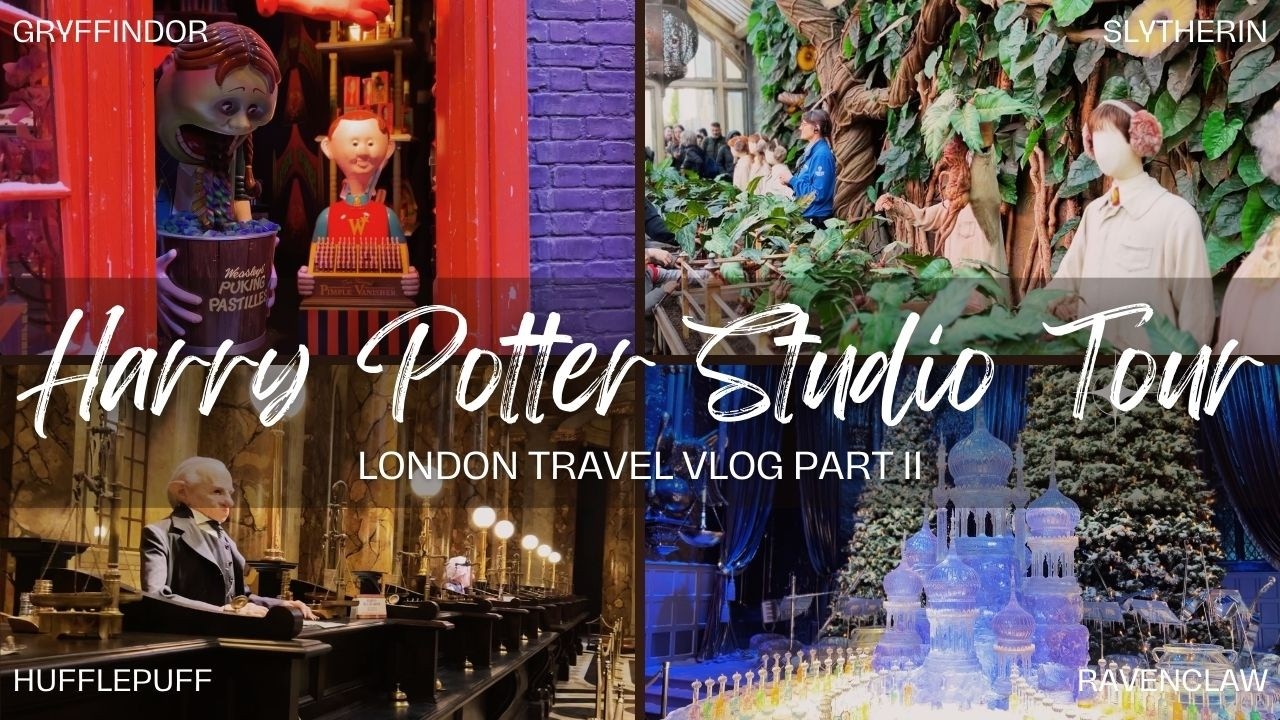 London Travel vlog 🇬🇧 Part II ✨ Harry Potter Studio Tour ⚡ Warner Bros The Making of Harry Potter