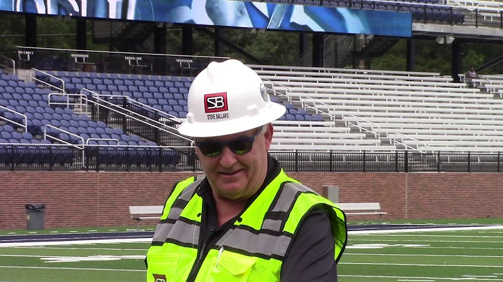 ODU's Steve Ballard at Media Tour of New Stadium -...