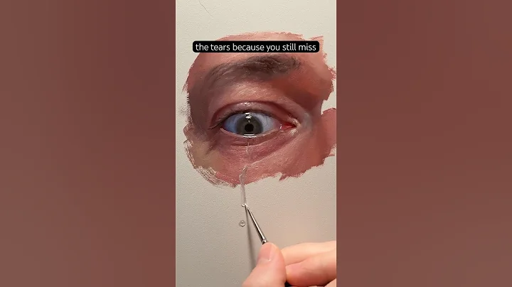 How to paint and eye #art #paintingtutorial #howtopaint #asmr thumbnail