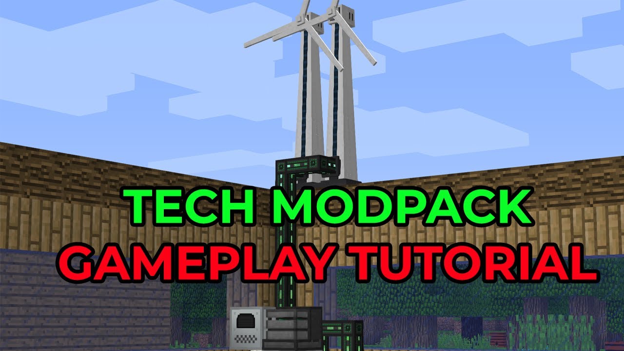 Getting Started... | Minecraft Tech Modpack #1 - YouTube