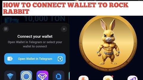 HOW TO CONNECT WALLET ON ROCKY RABBIT | HOW TO CONNECT YOUR TELEGRAM WALLET TO ROCKY RABBIT #crypto