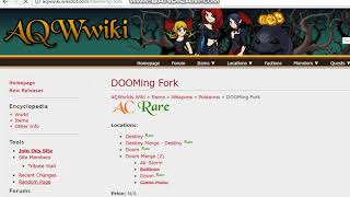 AQW Wiki Random Page Bug