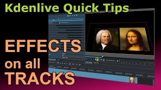 How to apply Effect on Master Track - Kdenlive Quick Tips