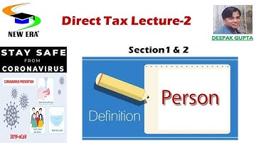 Direct Tax Day 3 by Deepak Gupta