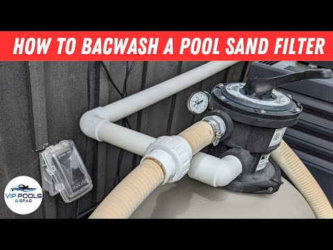 How To Backwash A Hayward Sand Filter | Backwashing A Pool Sand Filter