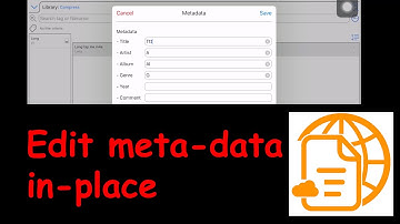 [iOS] Edit meta-data in-place with Media Assistant, Audio Tagger