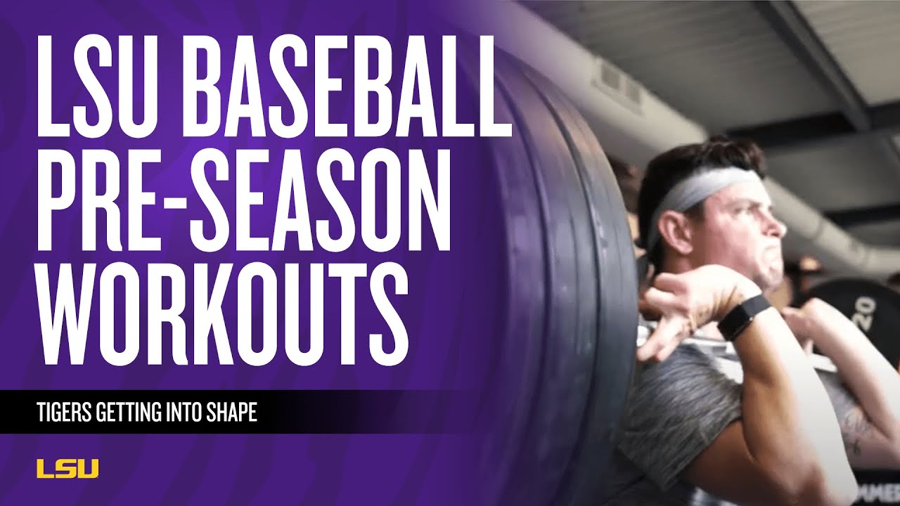 Lsu Baseball Pre Season Workouts 2021 Youtube