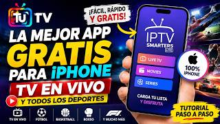 iPHONE: LA MEJOR APP GRATIS PARA VER TV EN VIVO Y DEPORTES 📺⚽🔥 ¡INSTÁLALA YA! screenshot 4